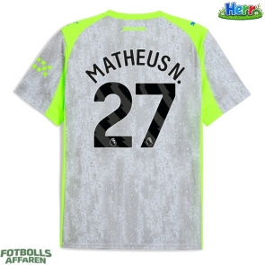 Manchester City Matheus Nunes #27 Tredje Tröja 2025-26 Kortärmad